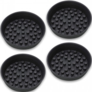 WILLBOND 4 Packs Car Cup Holder Universal Vehicle Cup Holder Silicone Coasters